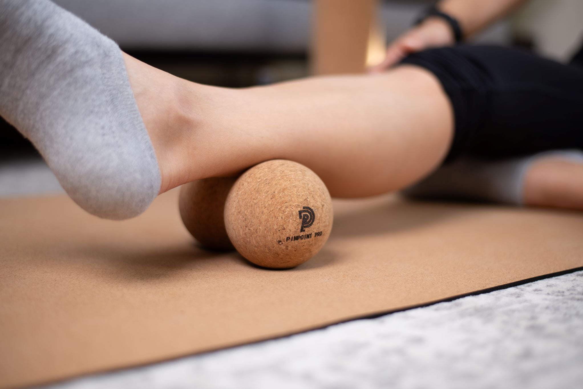 Cork Peanut Massage Ball